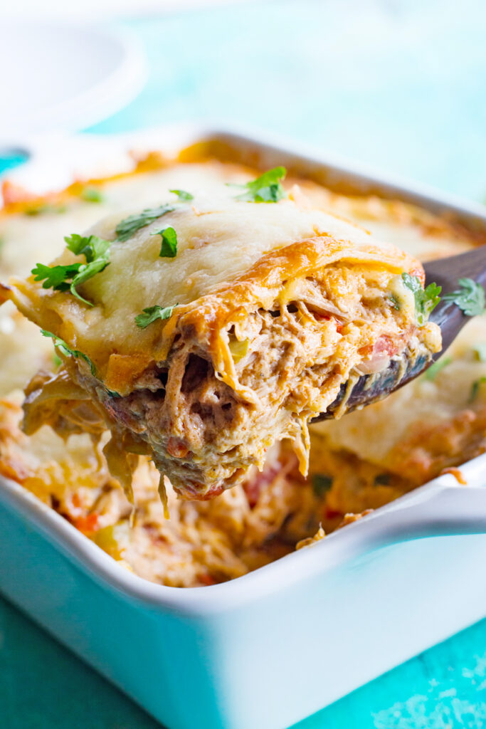 Pulled Pork King Ranch Casserole Picture