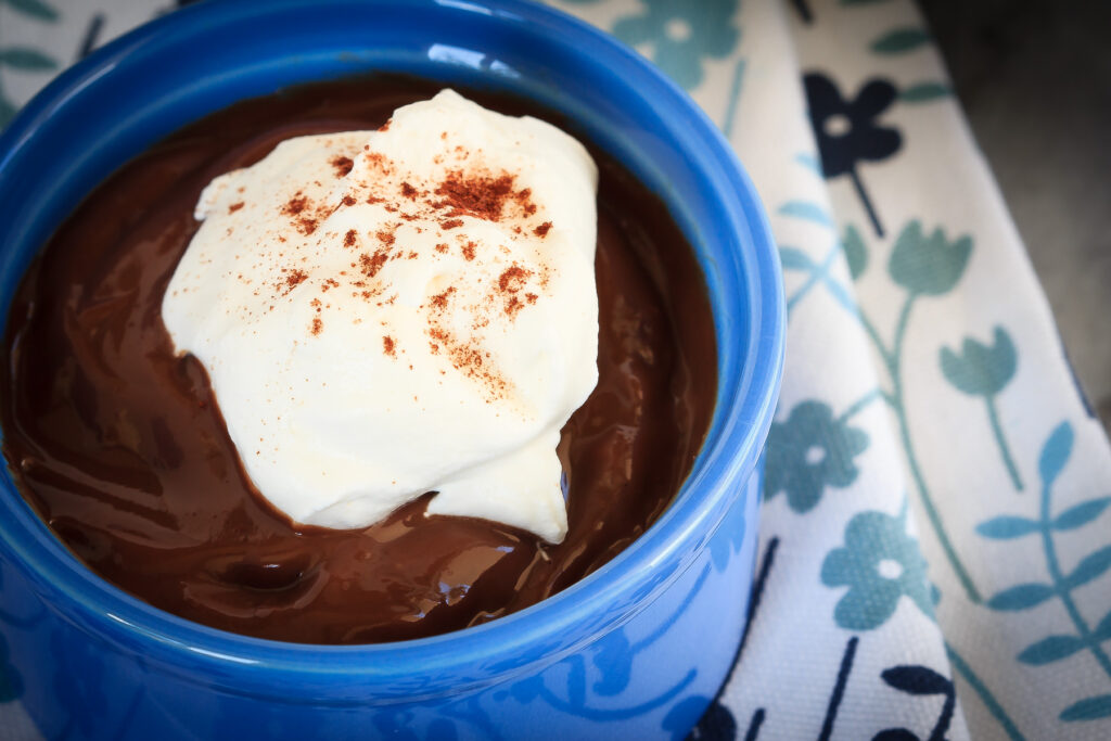 Homemade Chocolate Pudding Photo