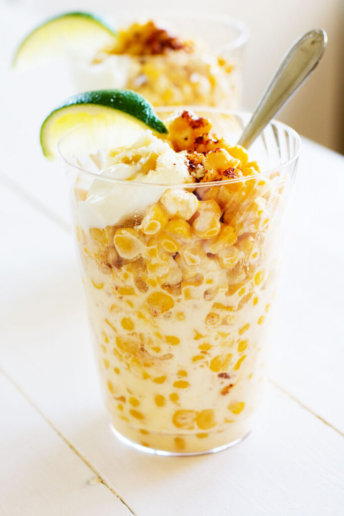 Mexican Corn in a Cup Pic
