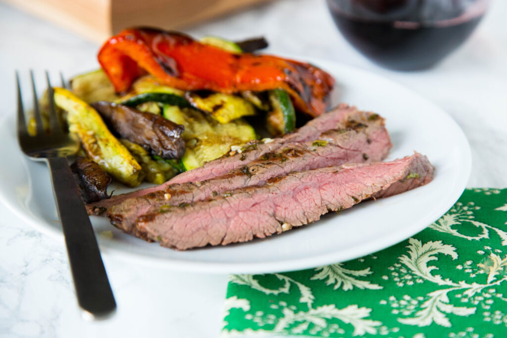 Grilled Chile Lime Flank Steak Image