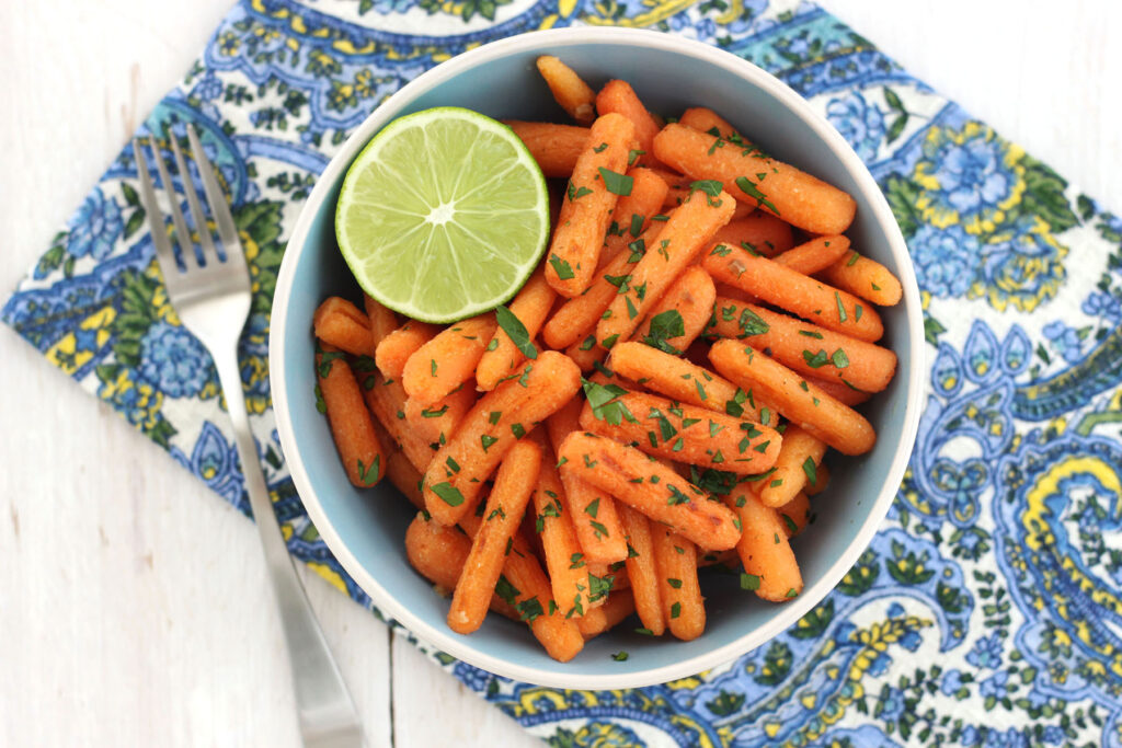 Roasted Carrots with Lime Photo