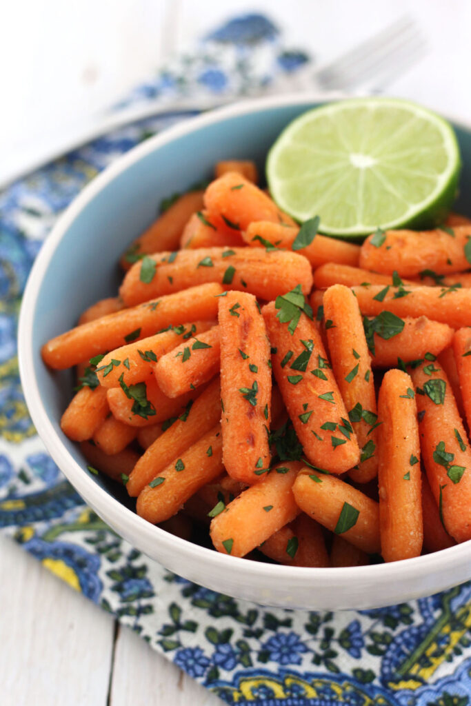 Roasted Carrots with Lime Pic