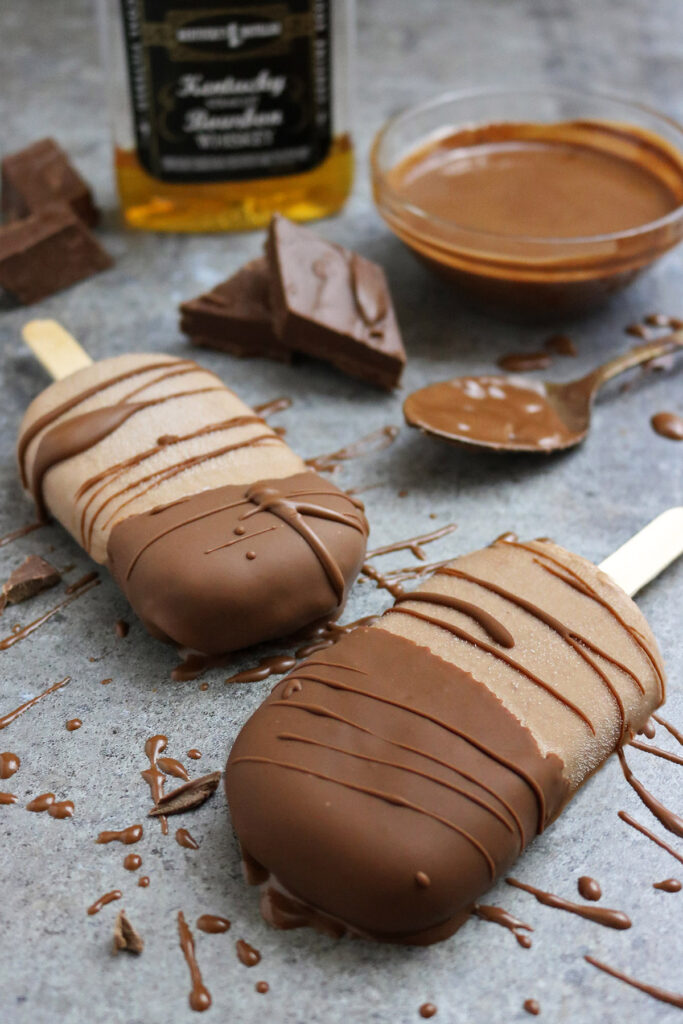 Chocolate Bourbon Popsicles Picture