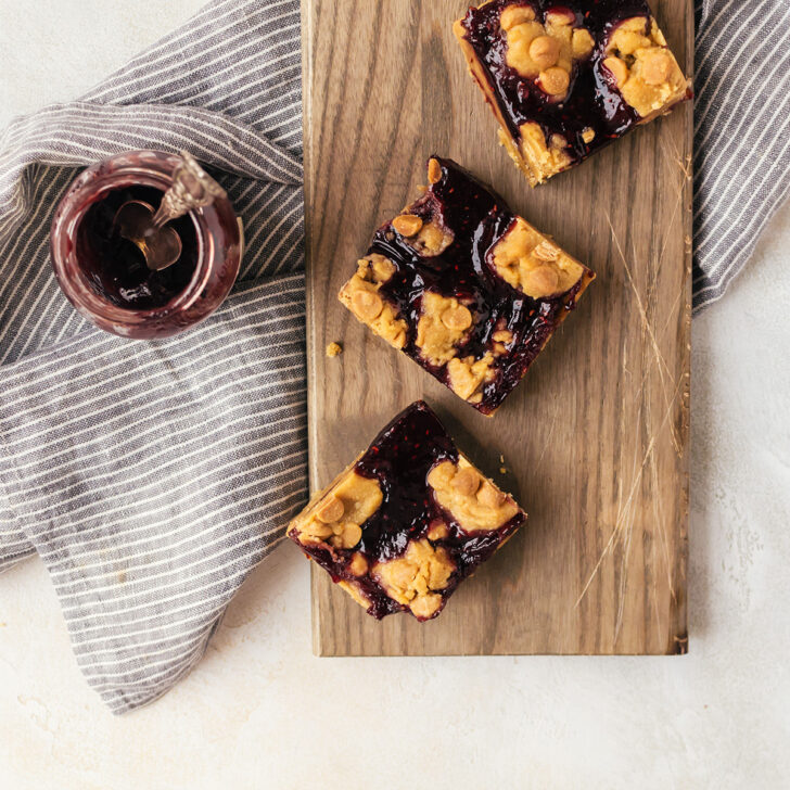 Peanut Butter and Jelly Bars Photo