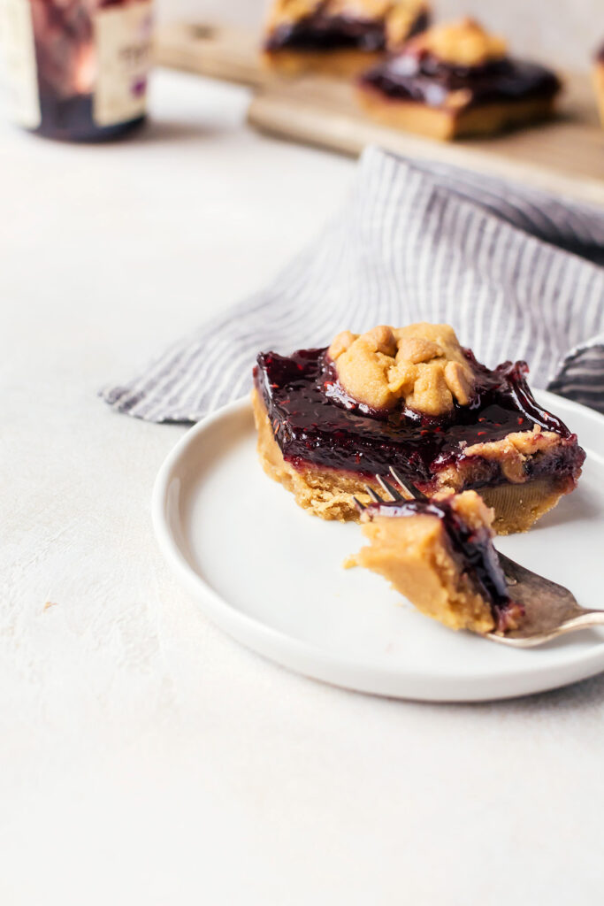 Peanut Butter and Jelly Bars Picture