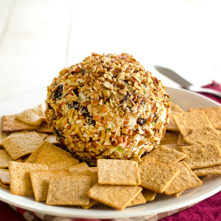 Blue Cheese Cranberry Cheese Ball Photo