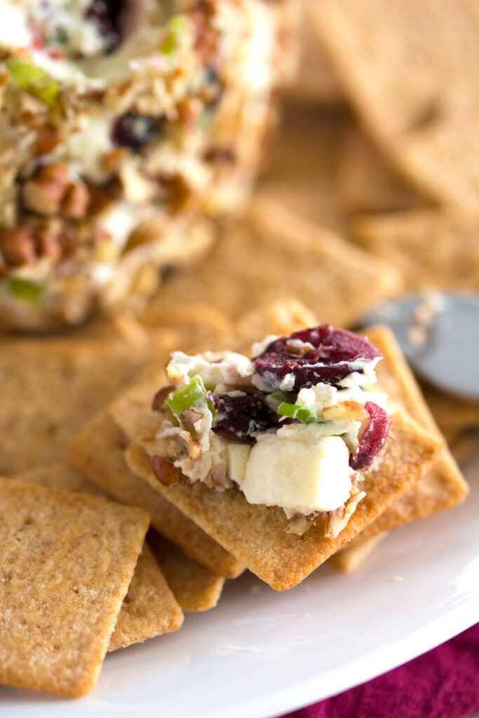 Blue Cheese Cranberry Cheese Ball Picture