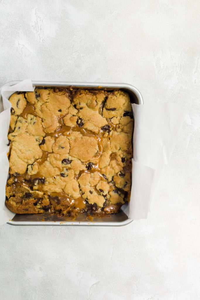 Caramel Cookie Bars Picture