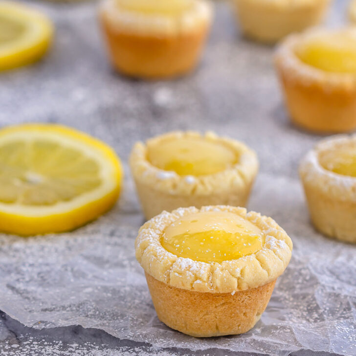Lemon Sugar Cookie Cups Photo