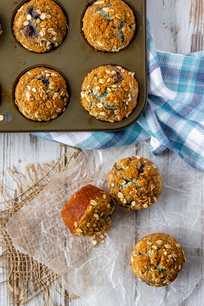 Blueberry Oatmeal Muffins Picture