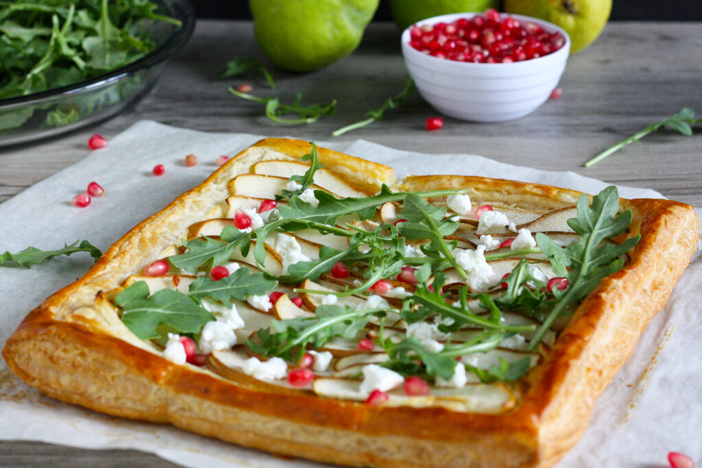 Pear and Goat Cheese Tart Photo