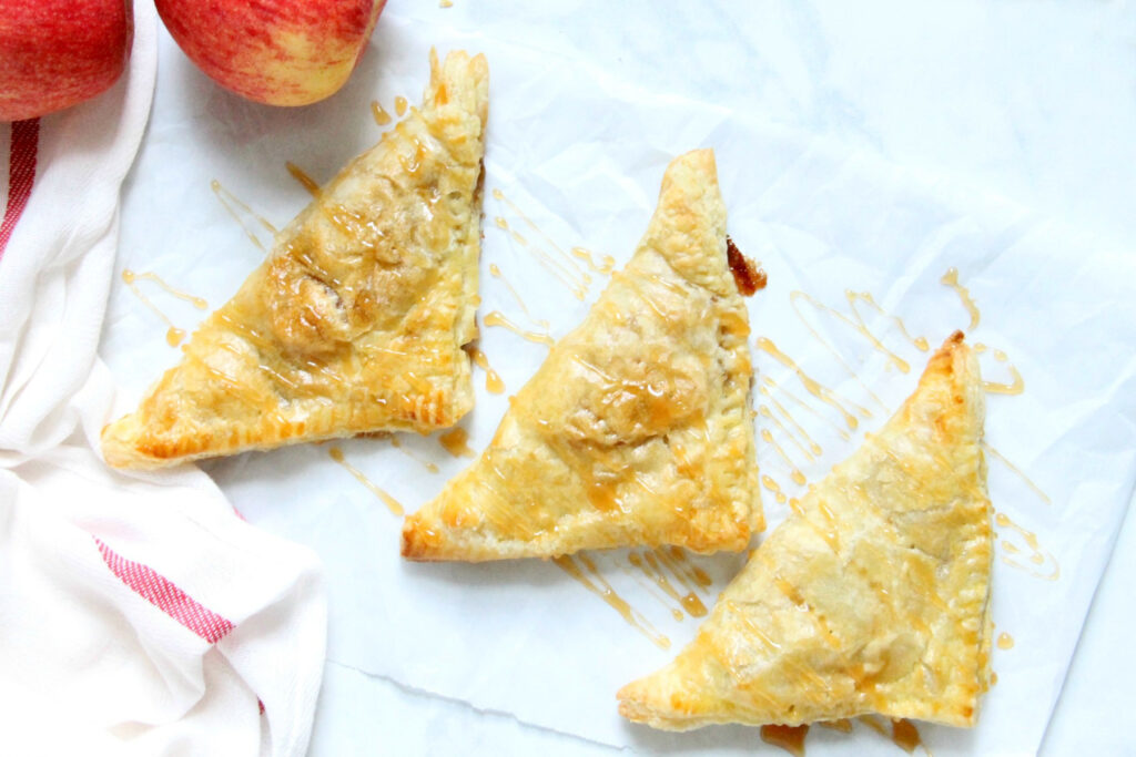 Puff Pastry Apple Pie Turnovers Photo