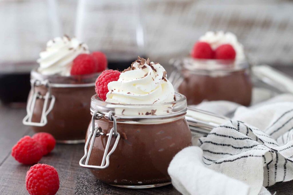 Cabernet Chocolate Pudding Photo