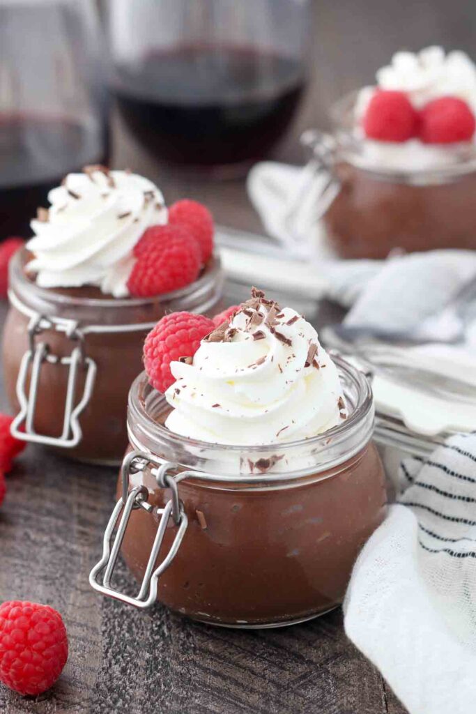 Cabernet Chocolate Pudding Picture