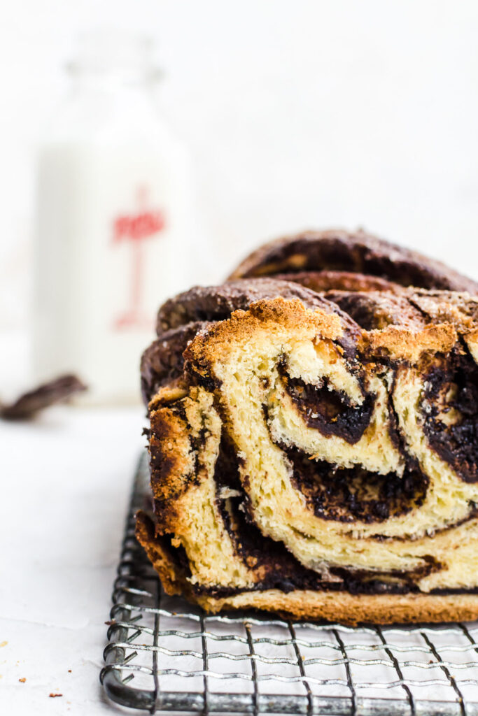 Chocolate Cookie Butter Babka Pic