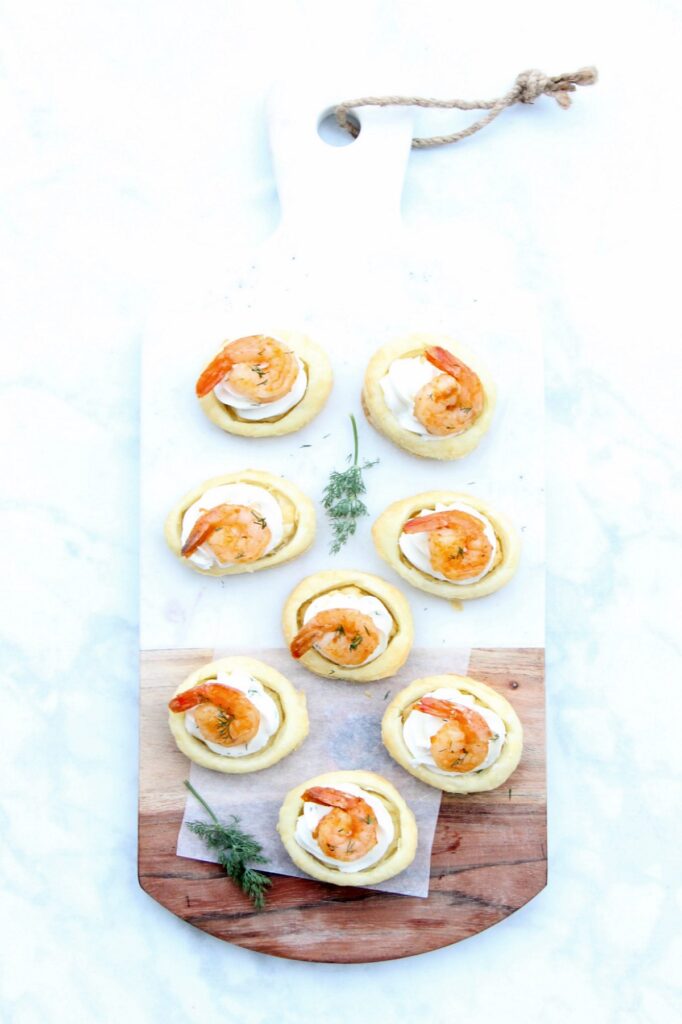 Spicy Shrimp Cream Cheese Tartlets Image