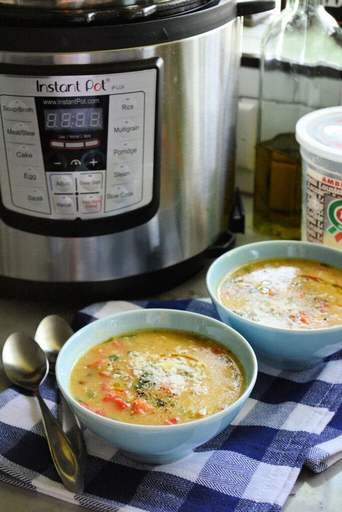 Instant Pot Italian Vegetable Lentil Soup Picture