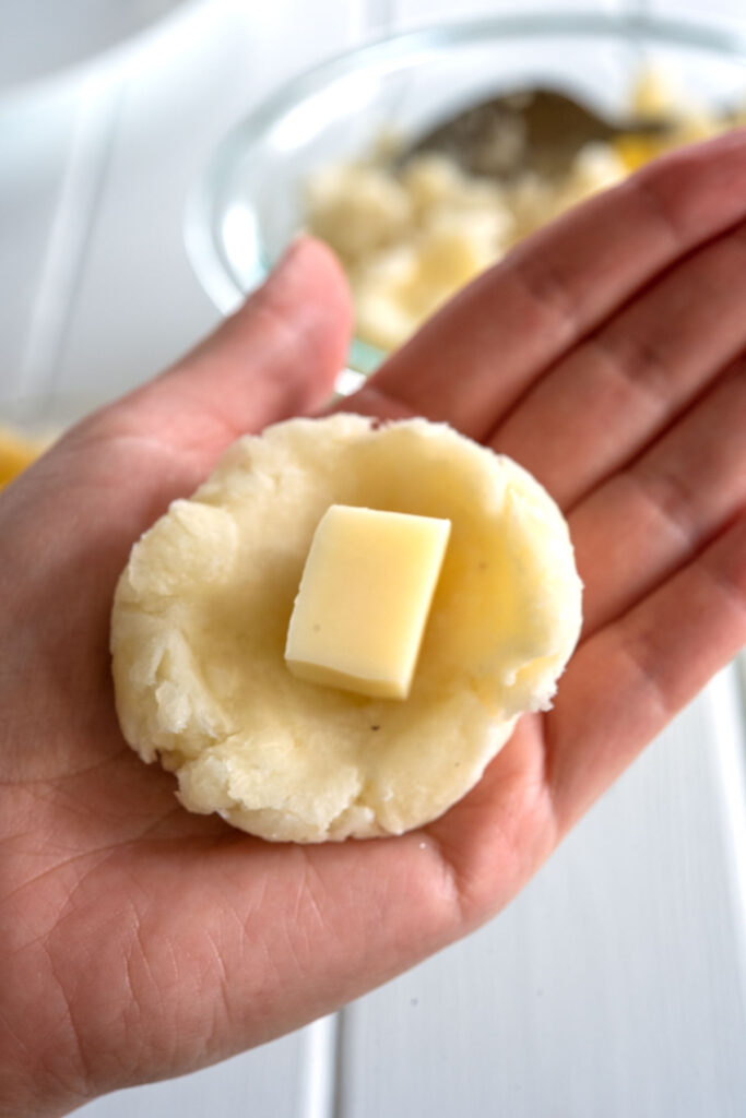 Cheese Stuffed Yuca Picture