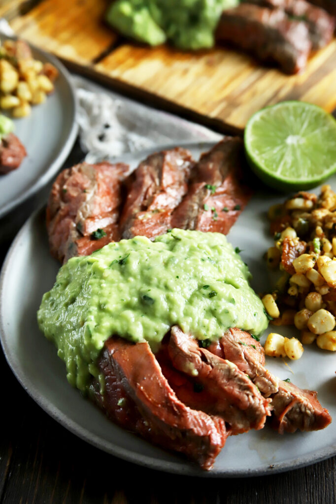 Chipotle Flank Steak with Avocado Salsa Picture