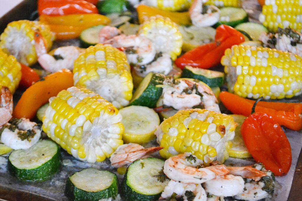 File 1 - Sheet Pan Roasted Shrimp and Summer Vegetables