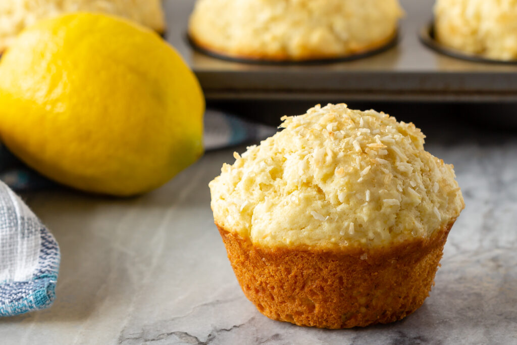 Lemon Coconut Muffins Photo