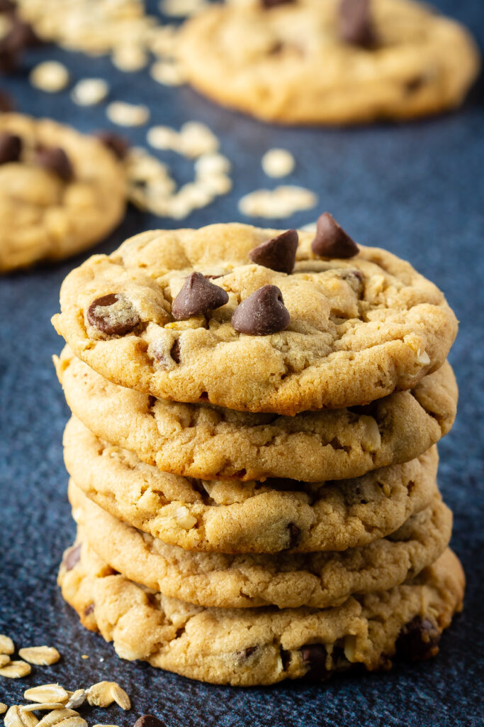 Chocolate Chip Oatmeal Peanut Butter Cookies Pic