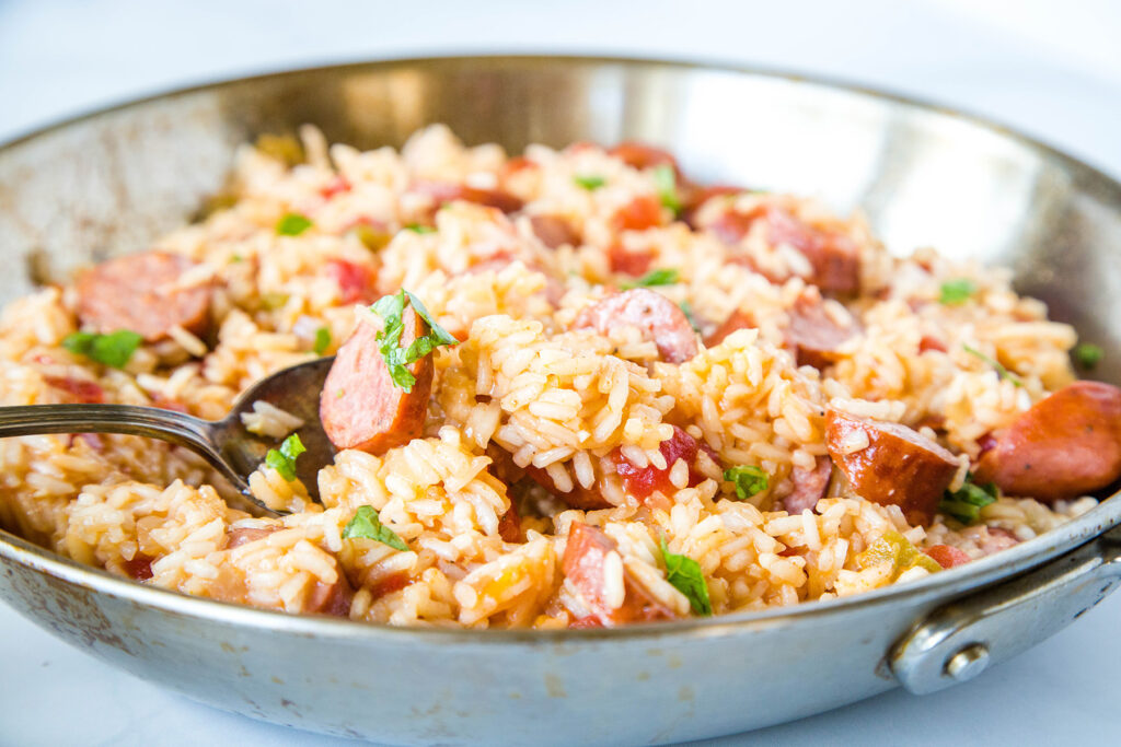 Easy Sausage and Rice Skillet Photo