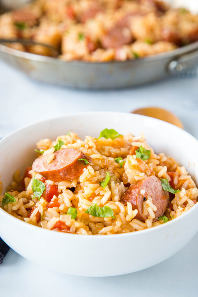 Easy Sausage and Rice Skillet Picture