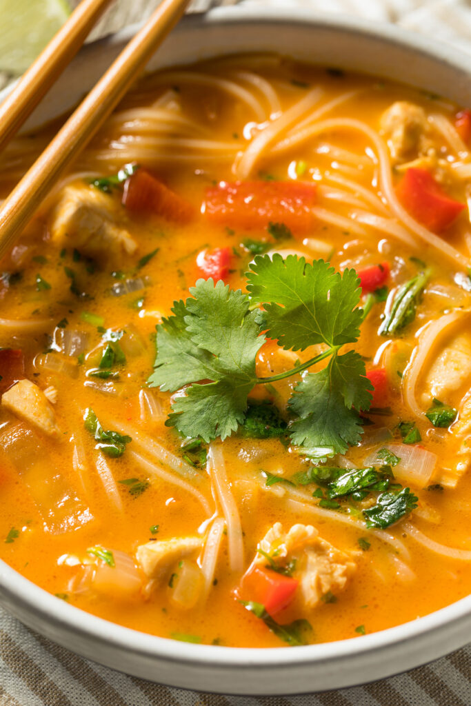 Red Curry Noodle Soup Image