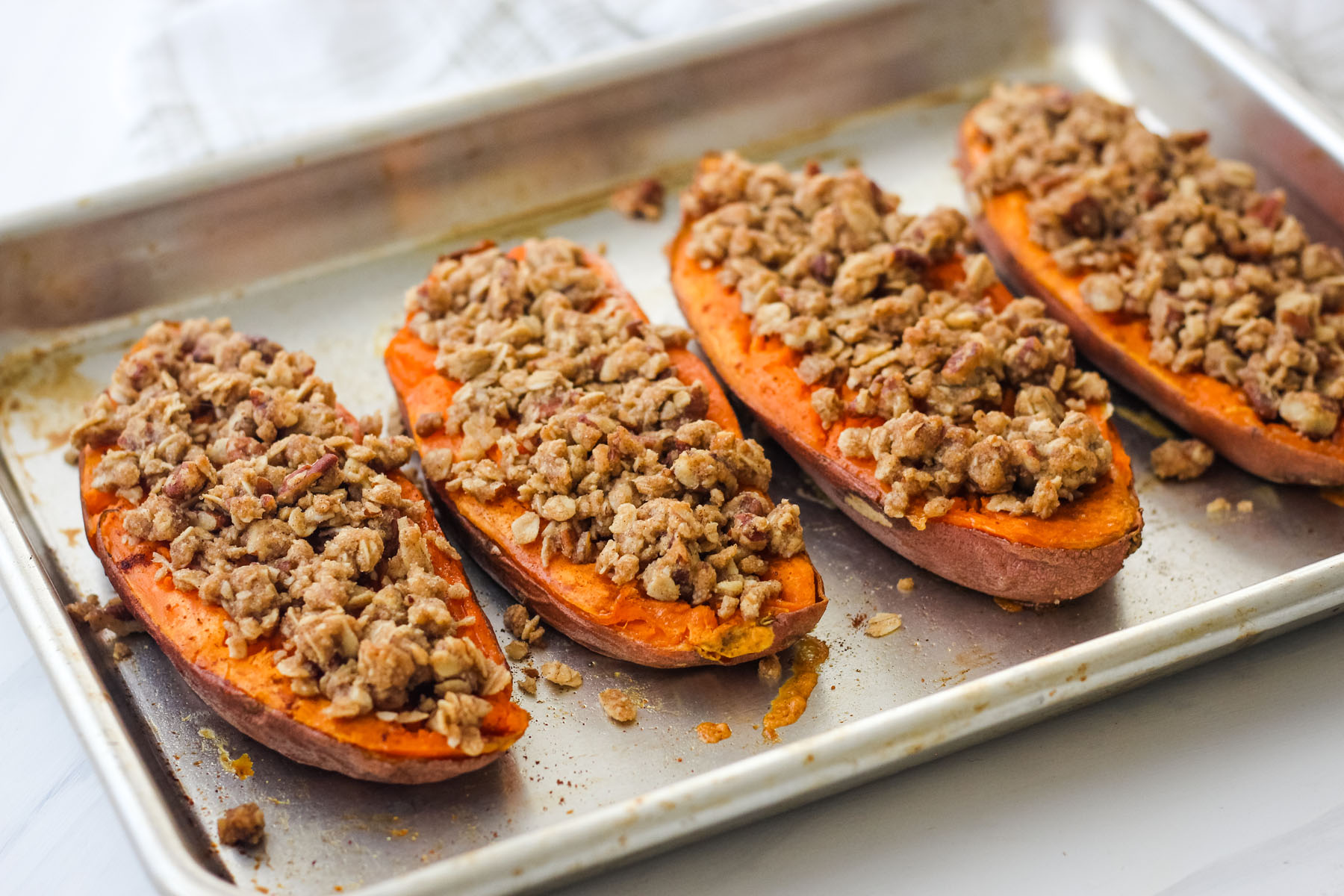 Streusel Topped Sweet Potatoes Photo