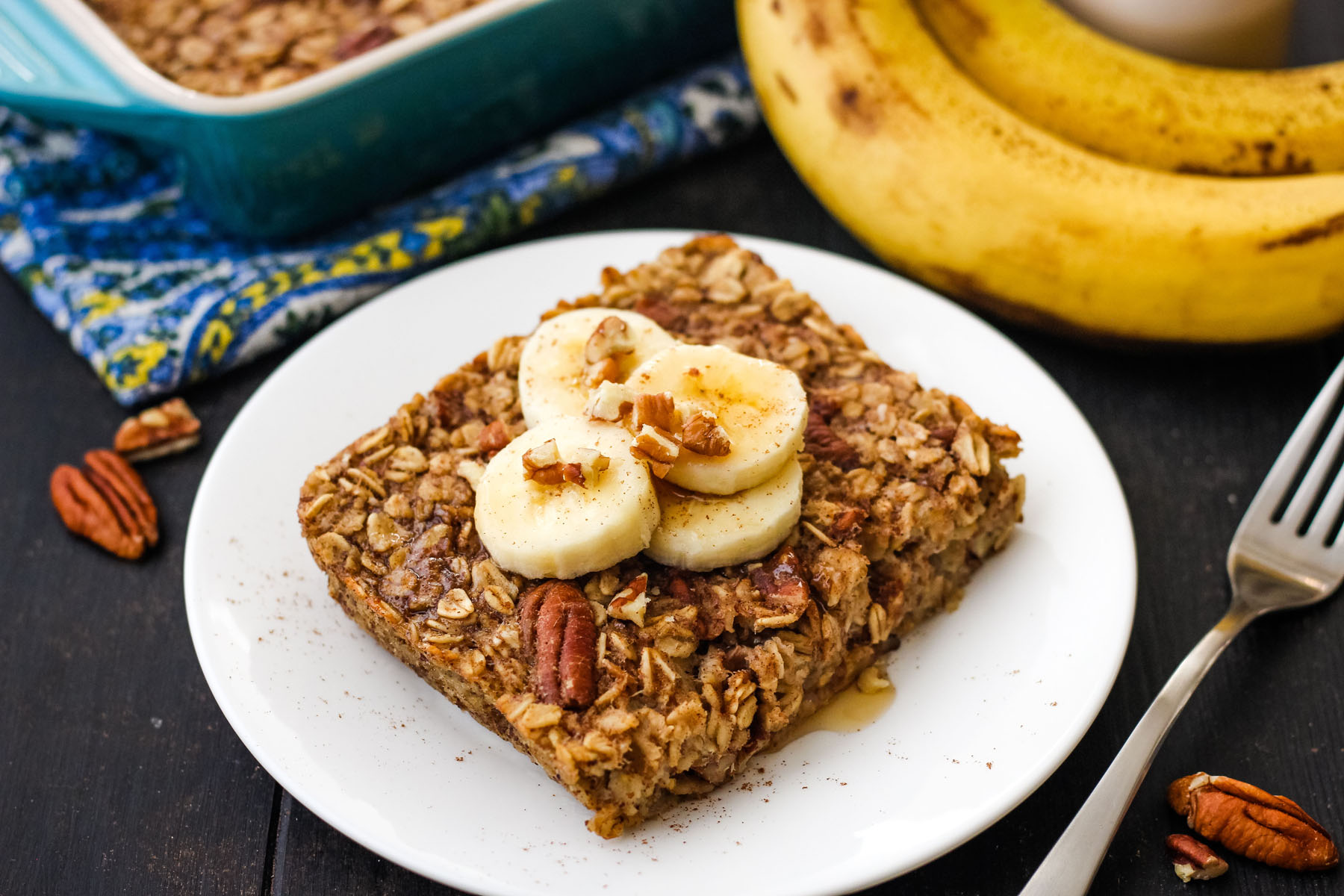 Toaster Oven Baked Oatmeal Photo