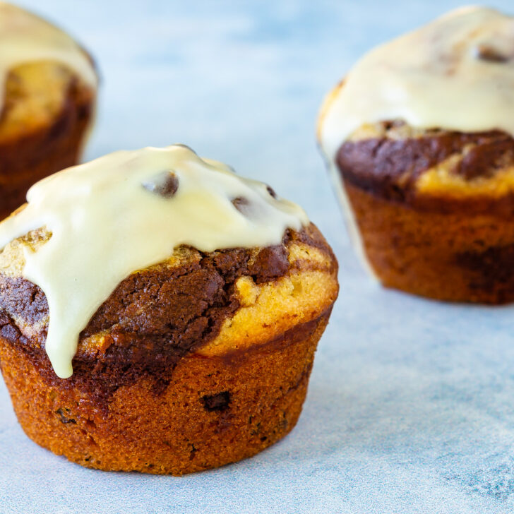 Glazed Chocolate Orange Muffins Photo