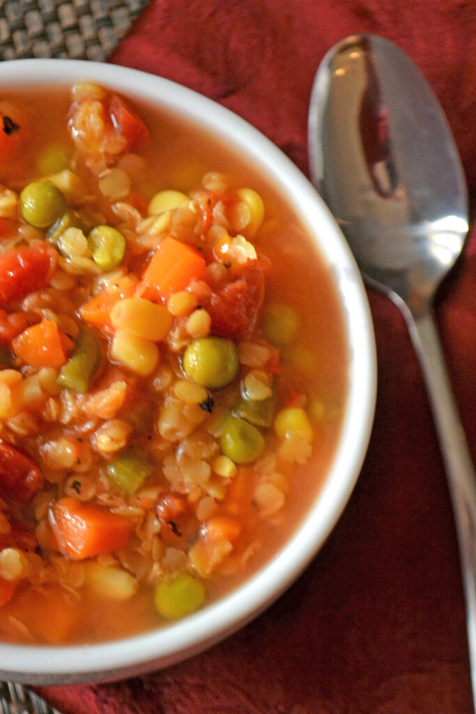 Lentil Vegetable Soup Image