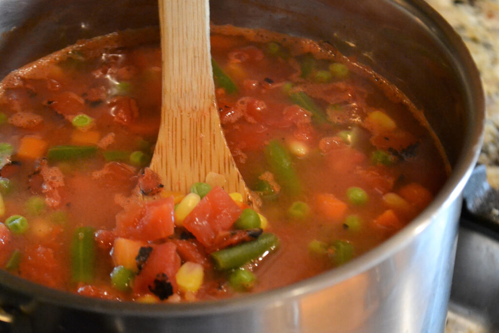 Lentil Vegetable Soup Picture