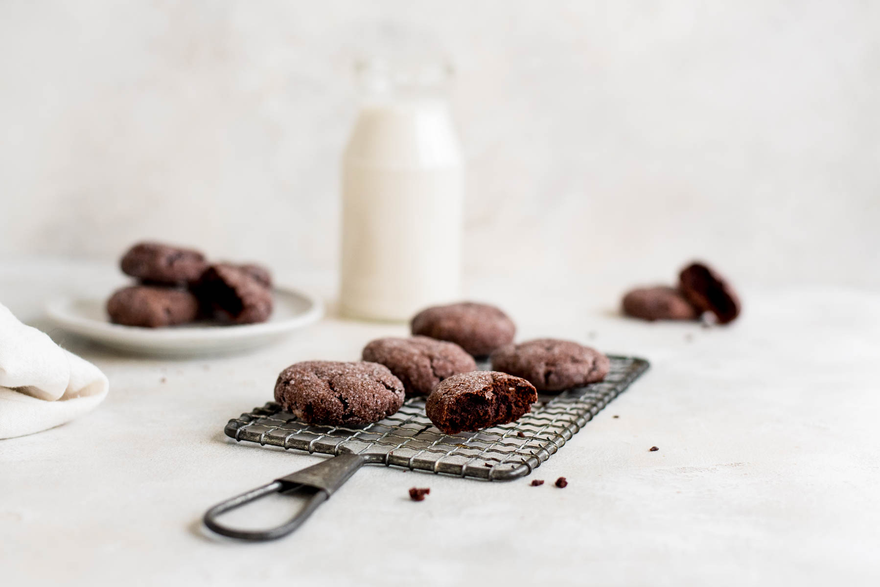 Chocolate Sugar Cookies Photo