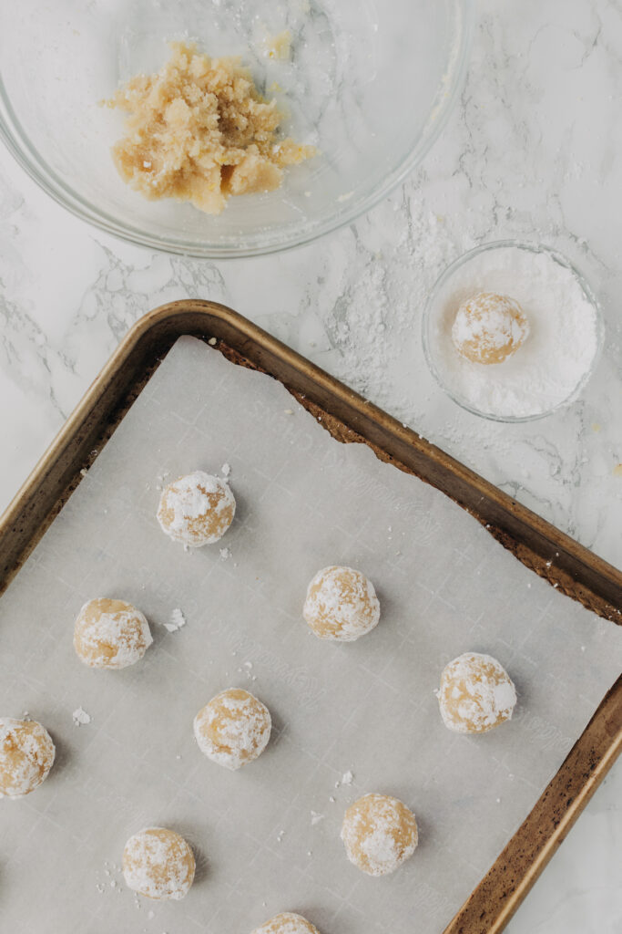 Gluten Free Lemon Crinkle Cookies Recipe Pic