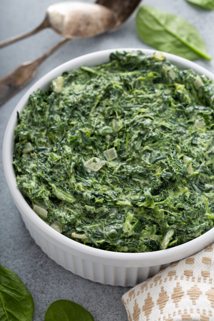 Vegan Creamed Spinach Picture
