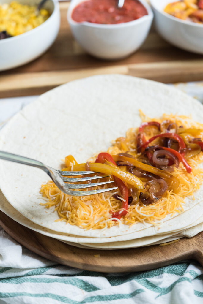 How to Make Southwest Veggie Quesadillas Image
