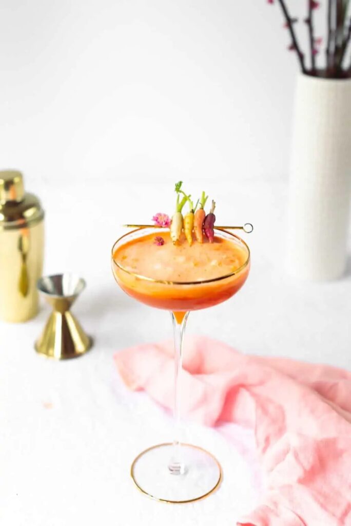 24 Carrot Cocktail Recipe Photo