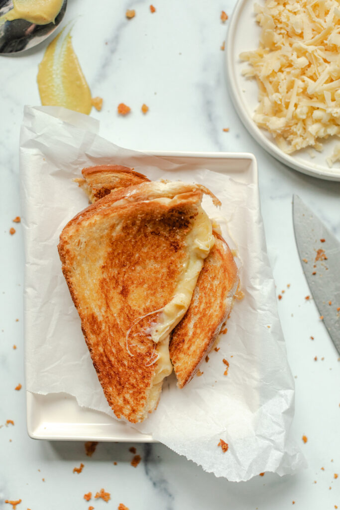 Alton Brown Grilled Cheese Recipe Photo