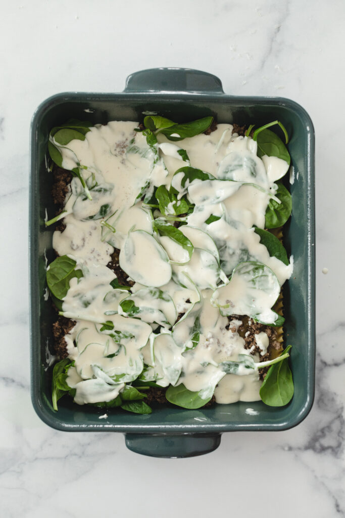Christine Brown's White Lasagna Instructions Photo