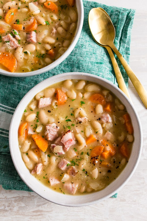 Easy Ham and Bean Soup Recipe Photo