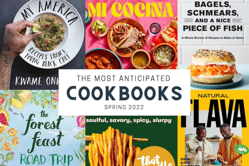Spring 2022 Cookbooks