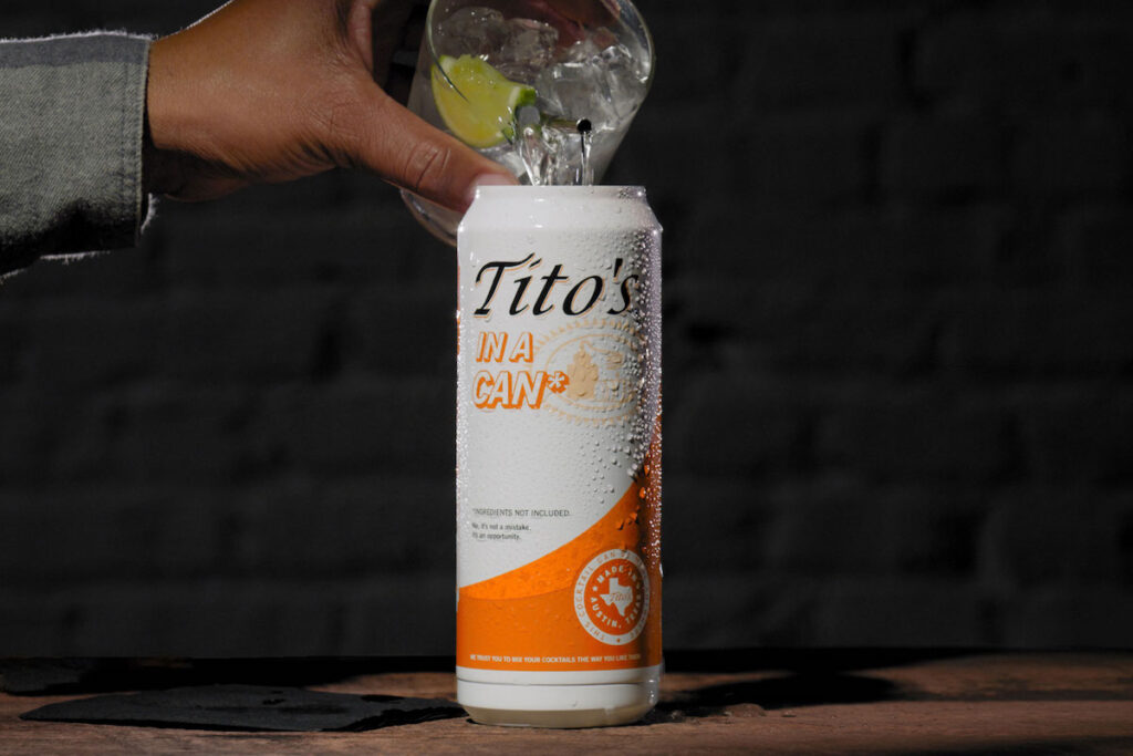 Tito's in a Can Picture