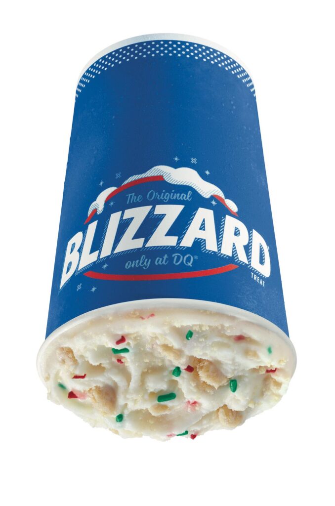 Dairy Queen Frosted Sugar Cookie Blizzard Photo