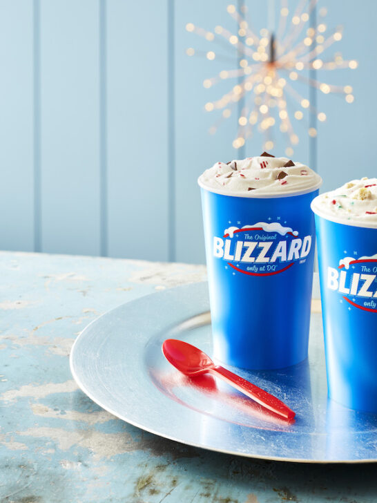 Dairy Queen Holiday Blizzards 2022 Photo