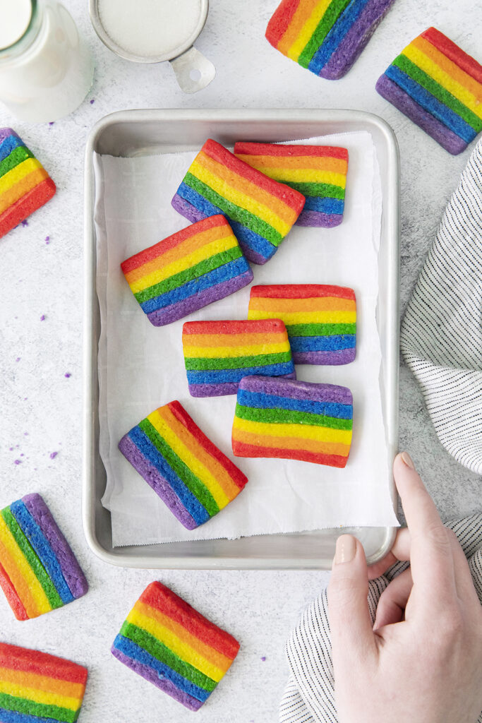 Good Life Eats Rainbow Cookies Photo