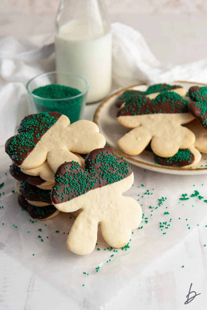 If You Give a Blonde a Kitchen Shamrock Cookies Picture