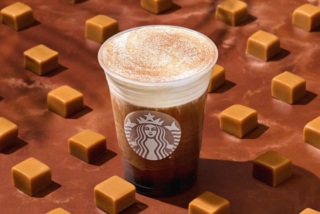Starbucks Cinnamon Caramel Cream Nitro Cold Brew Picture