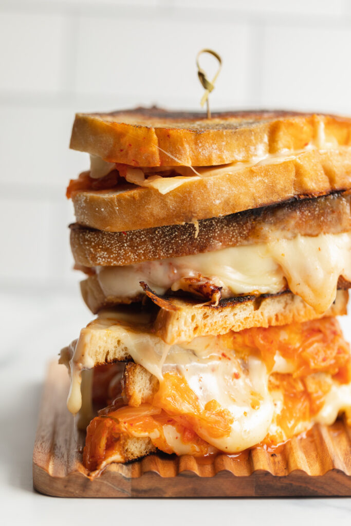 Kimchi Grilled Cheese Recipe Picture